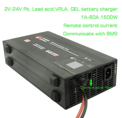 chất lượng  2V 12V 24V VRLA AGM Ac To Dc Battery Charger For E-Bike Emotorcycle nhà máy sản xuất