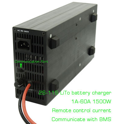 Bộ sạc pin điều chỉnh 29.7V 11S LTO cho xe máy E E Scooter 1A-60A