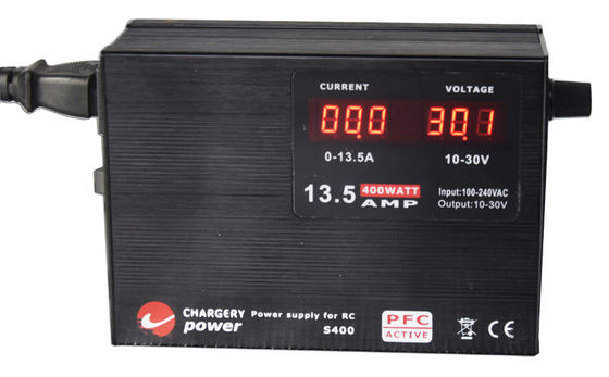 Bộ sạc RC trực thăng được lập trình Bộ sạc pin SMPS 13A 30V 400W
