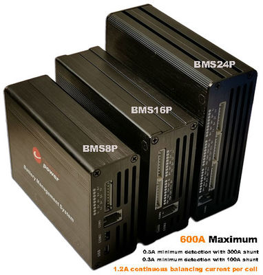 Hệ thống quản lý pin lithium LTO NMC BMS 24S 18S 100A 300A 600A