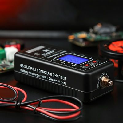 6S 3s 4s Lipo bộ sạc pin xả với màn hình LCD 5W OEM