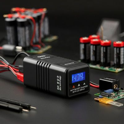 6S 3s 4s Lipo bộ sạc pin xả với màn hình LCD 5W OEM